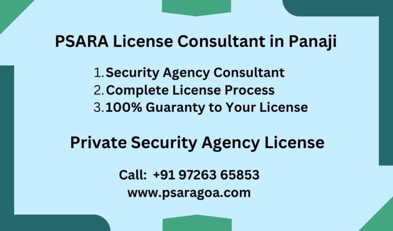 Discover Rules of PSARA License in Panaji