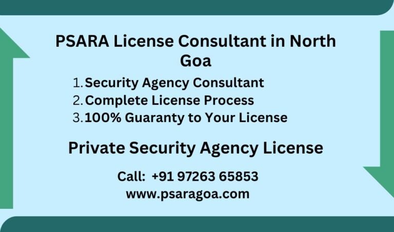 Rules for Private Security Agency in North Goa