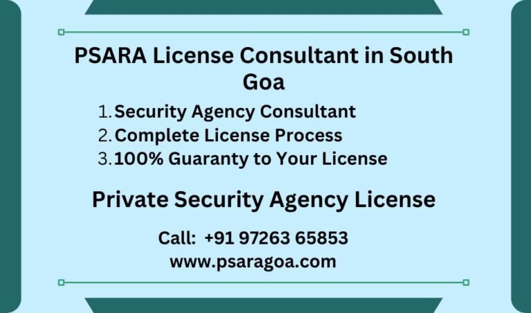 Security Agency Rules in South Goa